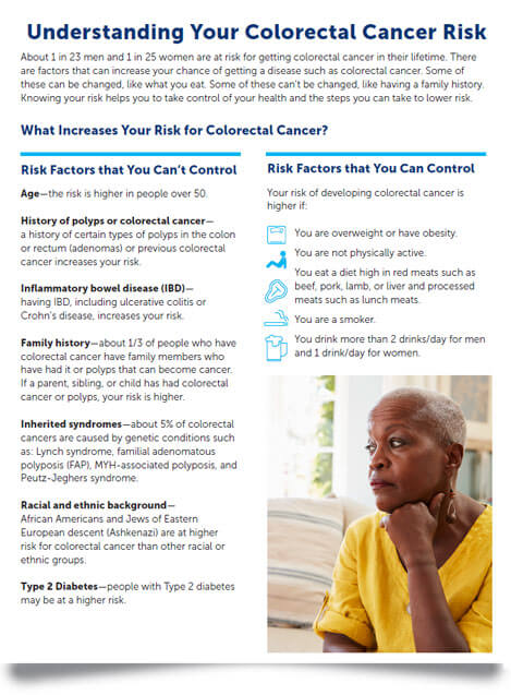 understanding your colorectal cancer risk
