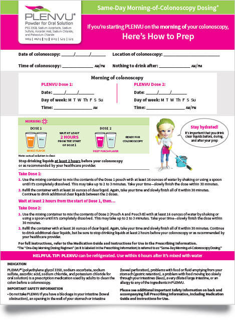 same day morning dosing guide